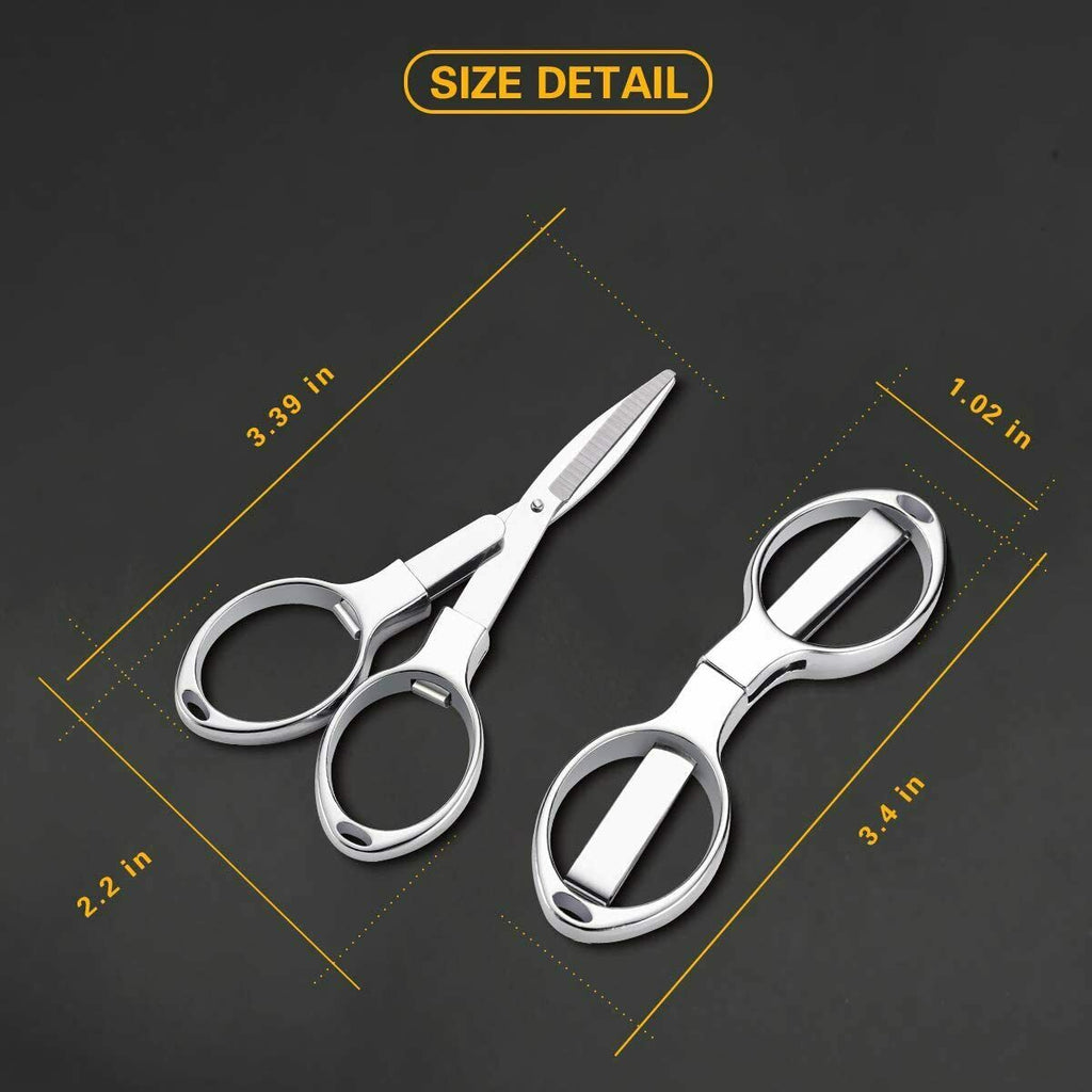 Stainless Steel Folding Portable Safety Shears Household Travel