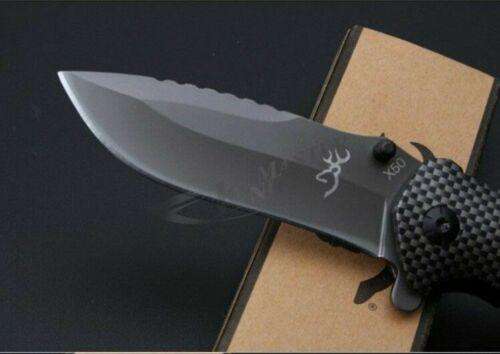 Browning Folding Knife Hunting Camping Survival Fishing Outdoor